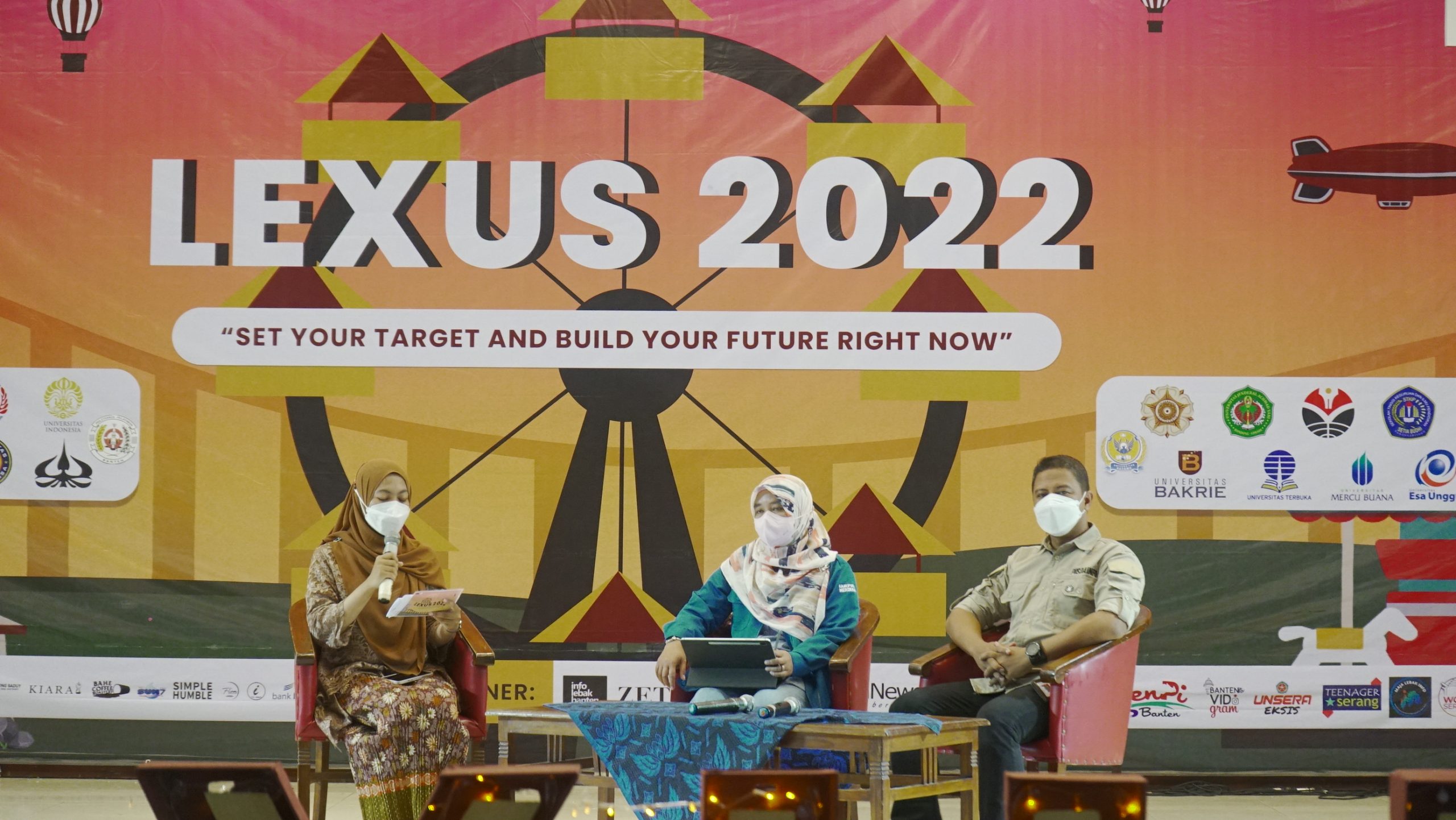 Acara Tahunan Mahasiswa Lebak Expo University (LEXUS) Tahun 2022