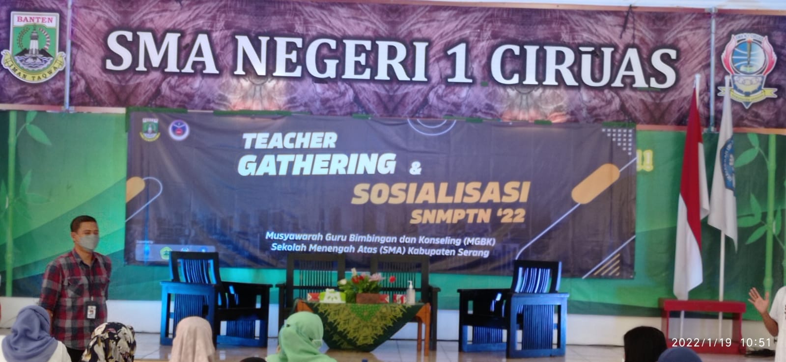 Teacher Gathering & Sosisalisasi SNMPTN 2022 SMA Negeri 1 Ciruas, Musyawarah Guru Bimbingan dan Konseling (MGBK) Sekolah Menengah Atas (SMA) Kabupaten Serang